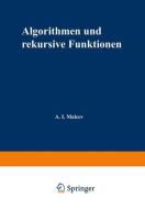 Algorithmen und rekursive Funktionen di Anatolij I. Mal'cev edito da Vieweg+Teubner Verlag