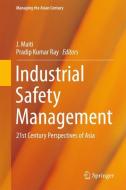 Industrial Safety Management edito da Springer Singapore
