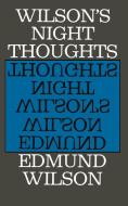 Night Thoughts di Edmund Wilson edito da Farrar, Strauss & Giroux-3PL