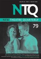 New Theatre Quarterly 79: Volume 20, Part 3 edito da Cambridge University Press