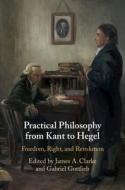 Practical Philosophy From Kant To Hegel edito da Cambridge University Press