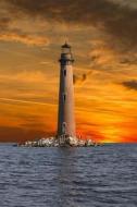 Dauphin Island Lighthouse at Sunset Journal: 150 Page Lined Notebook/Diary di Cool Image edito da Createspace Independent Publishing Platform