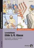 Stationenlernen Ethik 5./6. Klasse di Winfried Röser edito da Persen Verlag i.d. AAP