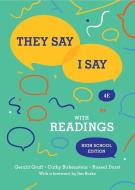 They Say / I Say: The Moves That Matter in Academic Writing with Readings di Cathy Birkenstein, Russel Durst, Gerald Graff edito da W W NORTON & CO