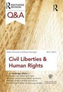 Q&a Civil Liberties And Human Rights di Helen Fenwick, Kevin Kerrigan edito da Taylor & Francis Ltd