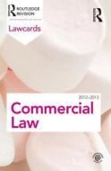 Commercial Lawcards 2012-2013 edito da Taylor & Francis Ltd