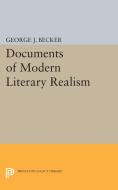 Documents of Modern Literary Realism edito da Princeton University Press