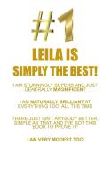 LEILA IS SIMPLY THE BEST AFFIRMATIONS WORKBOOK Positive Affirmations Workbook Includes di Affirmations World edito da Positive Life
