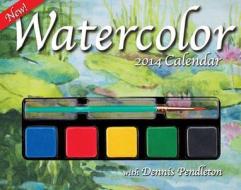 Watercolor Calendar [With Paint Brush and Paint] di Dennis Pendleton edito da Accord Publishing