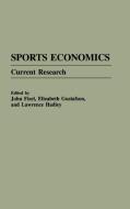 Sports Economics di M. A. Ramsay edito da Praeger Publishers