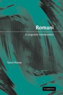 Romani di Yaron Matras edito da Cambridge University Press