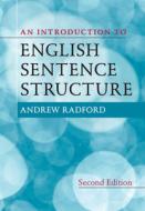 An Introduction To English Sentence Str di RADFORD ANDREW edito da Cambridge General Academic