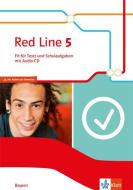 Red Line 5. Fit für Tests und Schulaufgaben mit Audio-CD Klasse 9. Ausgabe Bayern edito da Klett Ernst /Schulbuch