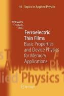 Ferroelectric Thin Films edito da Springer Berlin Heidelberg