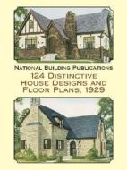 124 Distinctive House Designs di National Building Publications edito da Dover Publications Inc.