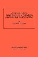 Multiple Integrals in the Calculus of Variations and Nonlinear Elliptic Systems. (AM-105), Volume 105 di Mariano Giaquinta edito da Princeton University Press