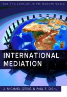 International Mediation di Paul F. Diehl edito da Polity Press