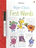 Wipe-Clean First Words [With Dry-Erase Marker] edito da Usborne Books