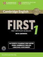 Cambridge English First 1 For Revised Exam From 2015 Student's Book Pack (student's Book With Answers And Audio Cds (2)) edito da Cambridge University Press