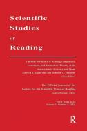 The Role of Fluency in Reading Competence, Assessment, and instruction edito da Taylor & Francis Ltd