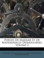 Po Sies De Madame Et De Mademoiselle Des di Fran Ois Foppens edito da Nabu Press