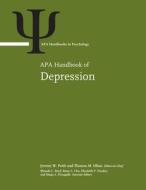 APA Handbook Of Depression edito da American Psychological Association