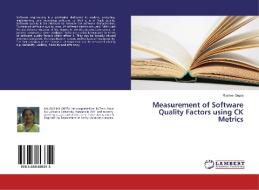 Measurement of Software Quality Factors using CK Metrics di Rashmi Gupta edito da LAP Lambert Academic Publishing