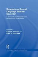 Research on Second Language Teacher Education di Karen E. Johnson edito da Routledge