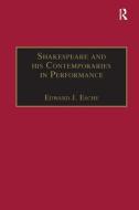 Shakespeare and his Contemporaries in Performance edito da Taylor & Francis Ltd