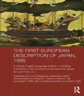 The First European Description of Japan, 1585 di S. J. Luis Frois edito da Taylor & Francis Ltd