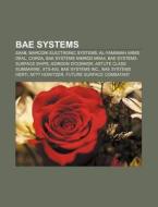 Bae Systems: Saab, Marconi Electronic Sy di Books Llc edito da Books LLC, Wiki Series