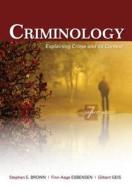 Explaining Crime And Its Context di #Brown,  Stephen E. Esbensen,  Finn-aage Geis,  Gilbert edito da Elsevier Science & Technology
