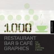 1,000 Restaurant Bar And Cafe Graphics di Luke Herriott edito da Rockport Publishers Inc.