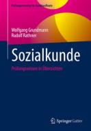 Sozialkunde di Wolfgang Grundmann, Rudolf Rathner edito da Springer-Verlag GmbH