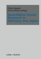 Quantitatives Social Research in Germany and Japan edito da VS Verlag für Sozialw.