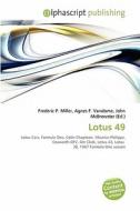 Lotus 49 edito da Vdm Publishing House