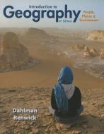 Introduction To Geography di Carl T. Dahlman, William H. Renwick edito da Pearson Education (us)