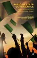 African State Governance edito da Palgrave Macmillan