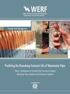 Predicting the Remaining Economic Life of Wastewater Pipes di Sunil K. Sinha, Thiti Angkasuwansiri, Richard Thomasson edito da WERF