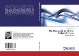 Modeling And Control Of Dialysis Systems di Ahmad Taher Azar edito da Lap Lambert Academic Publishing