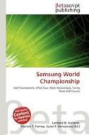Samsung World Championship edito da Betascript Publishing