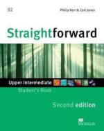 Straightforward 2nd Edition Upper Intermediate Level Student's Book di Philip Kerr, Ceri Jones edito da Macmillan Education