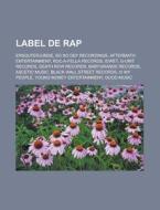 Label De Rap: Ersguterjunge, So So Def R di Livres Groupe edito da Books LLC, Wiki Series