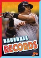 Baseball Records di Mark Weakland edito da BLACK RABBIT BOOKS