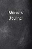 Mario Personalized Name Journal Custom Name Gift Idea Mario: (Notebook, Diary, Blank Book) di Distinctive Journals edito da Createspace Independent Publishing Platform