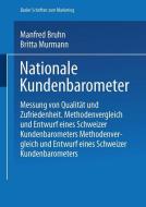 Nationale Kundenbarometer di Manfred Bruhn, Britta Murmann edito da Gabler Verlag