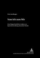 Vom Ich zum Wir di Petra Sandhagen edito da Lang, Peter GmbH