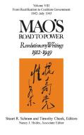 Mao's Road to Power di Stuart Schram edito da Routledge