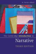 The Cambridge Introduction To Narrative di Abbott H. Porter Abbott edito da Cambridge University Press