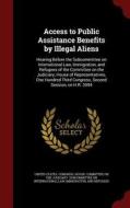 Access To Public Assistance Benefits By Illegal Aliens edito da Andesite Press